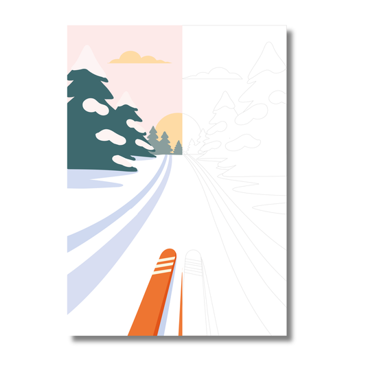 Affiche - Première neige