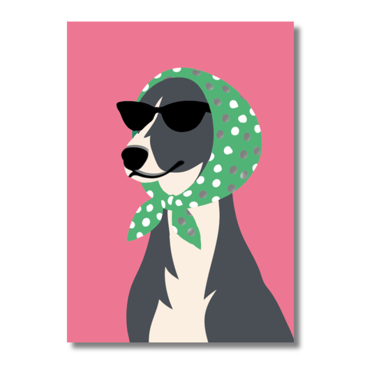 Affiche - Chien Stylé