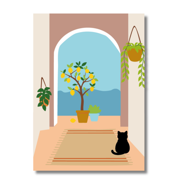 Affiche - Fenêtre de Provence