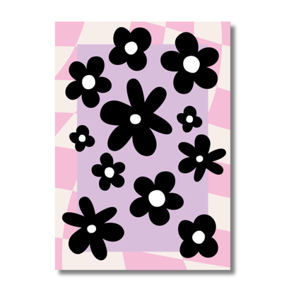 Affiche - Fleurs Pop