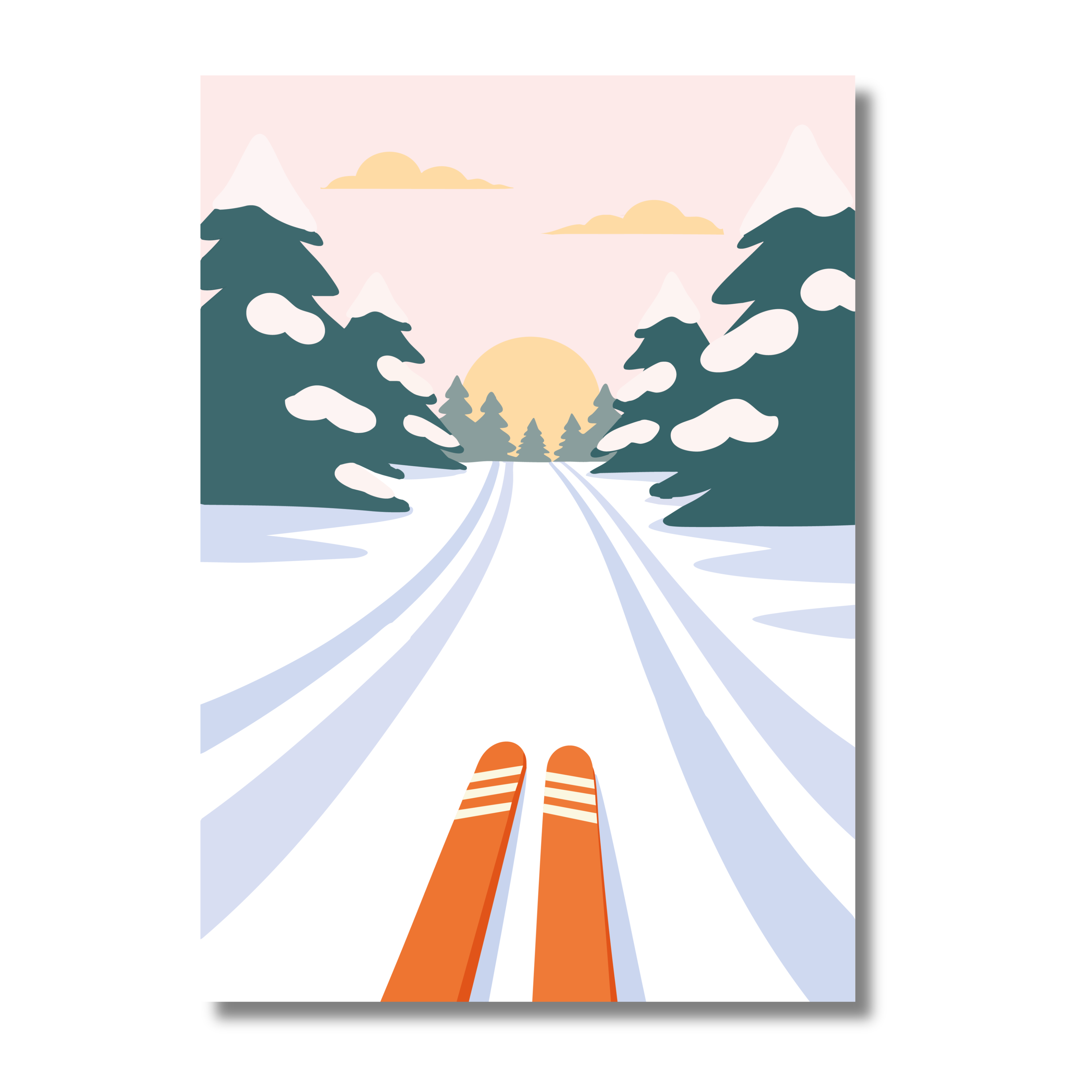 Affiche - Première neige